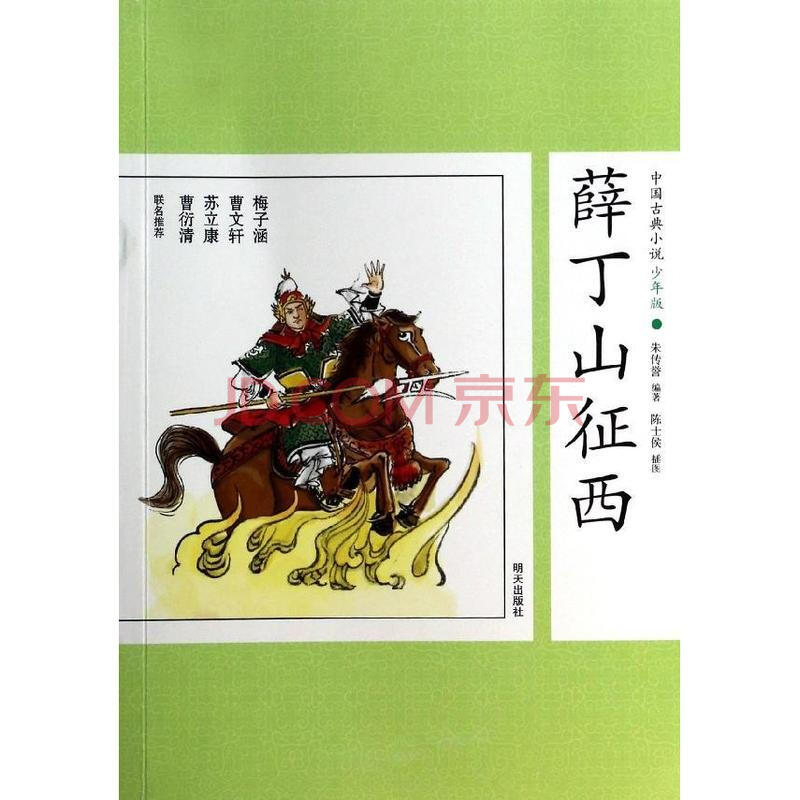 薛丁山征西(少年版)\/中国古典小说图片