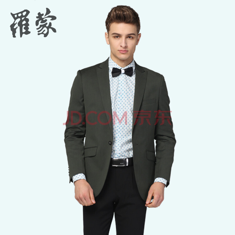 <em>罗蒙男士</em>休闲<em>西服</em>小<em>西装</em>商务宽松单西正装<em>外套</em>