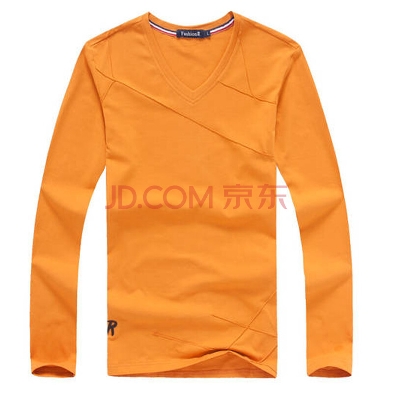 男v领t恤长袖2014性价比 男长袖t恤2014潮款质量好推荐