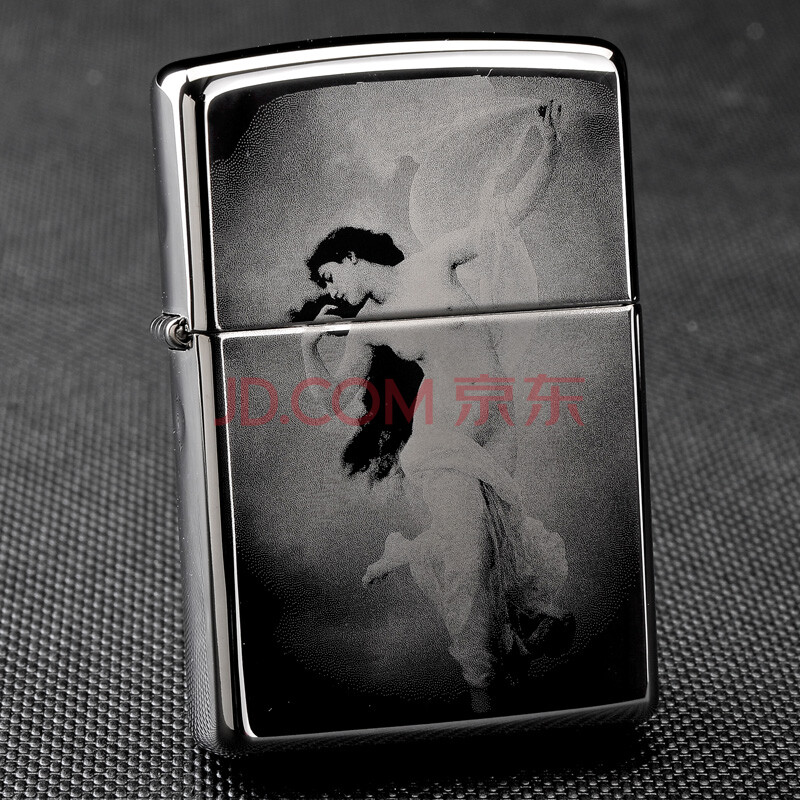 芝宝zippo打火机 黑冰<em>美女形体艺术</em> 专柜正品 