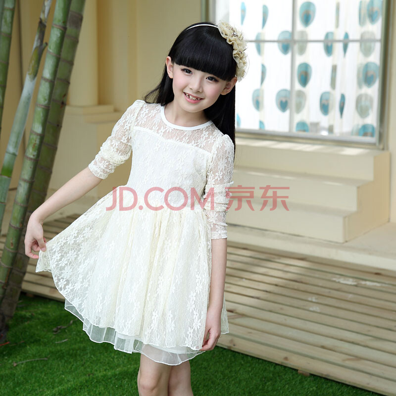 童装<em>女童</em>2014新款夏款<em>夏装</em>中大童韩版<em>连衣裙</em>