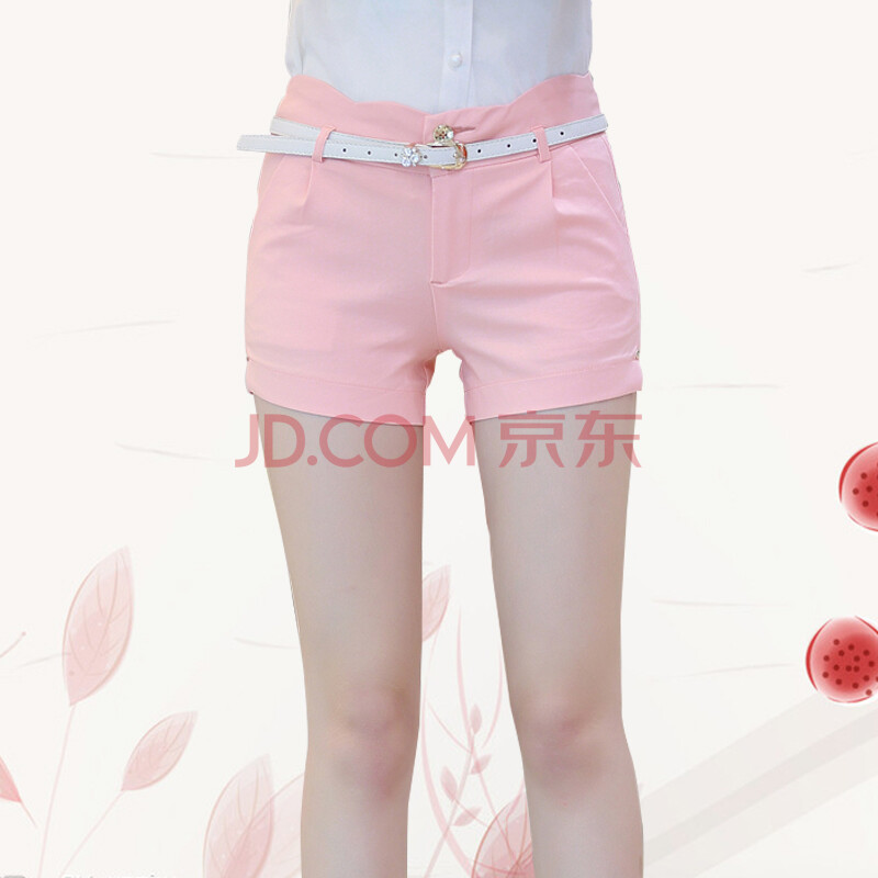 朵丽娅2014夏装新款<em>修身显瘦</em>时尚<em>波浪边短裤</em>