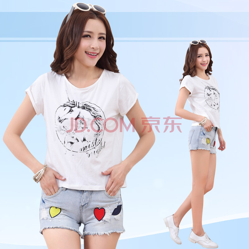 水清连衣<em>模特</em> 2014夏装新款 <em>修身</em>洗水破洞烫钻