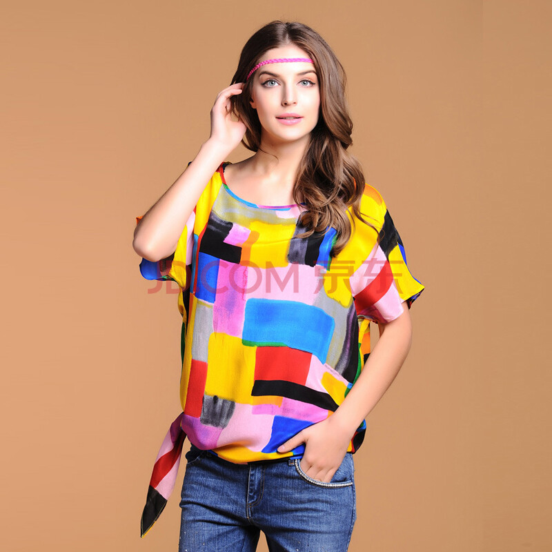 <em>瑞天</em> ruitian 欧洲站<em>女装</em>2014夏季新款女t恤 欧美