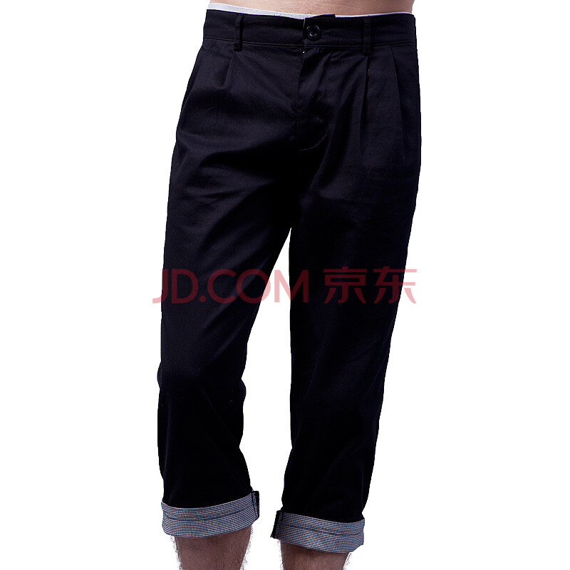 诠渡良品trenduality 春夏新装男装休闲卷边男士