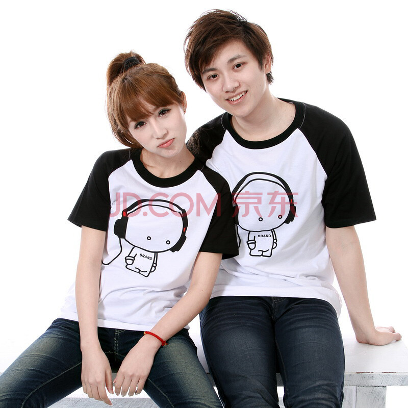 爱裳海 韩版夏季情侣装 新款时尚夏装情侣T恤