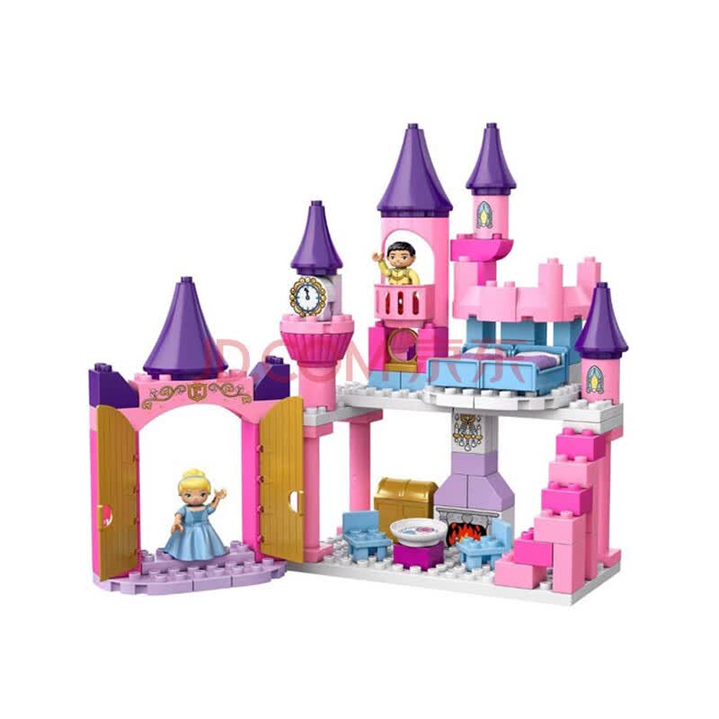 乐高LEGO <em>益智</em>拼插积木<em>玩具</em> 得宝<em>女孩</em>系列 灰