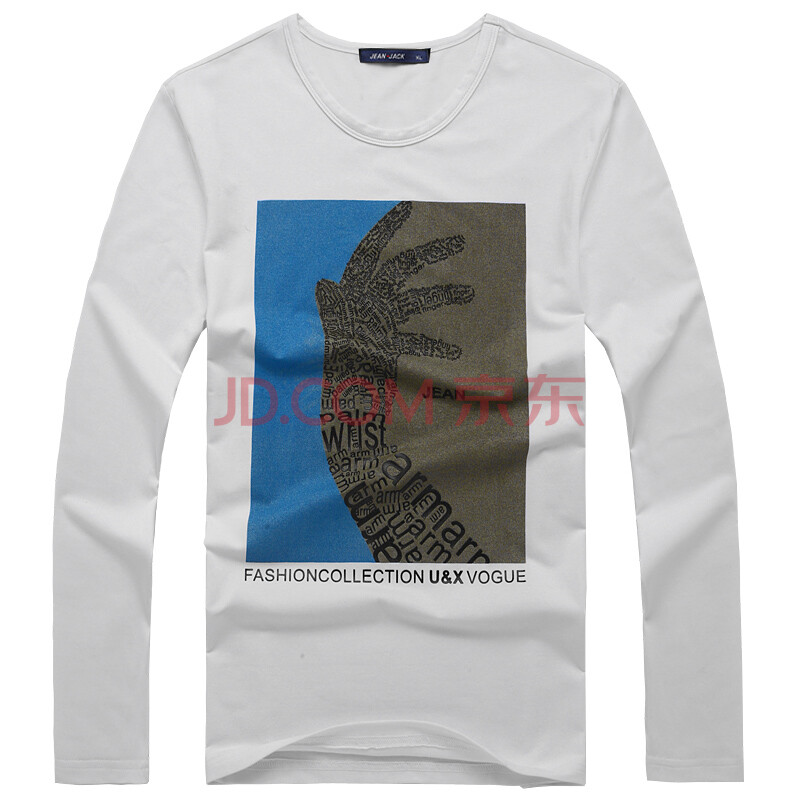 CK 2012秋装新款休闲印花长袖男士 长袖T恤 男