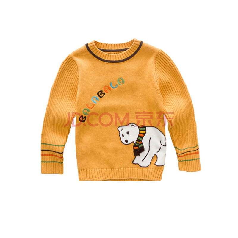 巴拉巴拉balabala 童装男童男小童圆领针织衫 