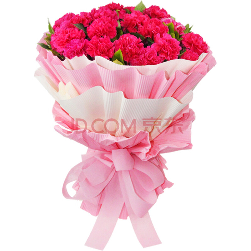 鲜花速递 教师节礼物 送老师康乃馨鲜花 33枝康