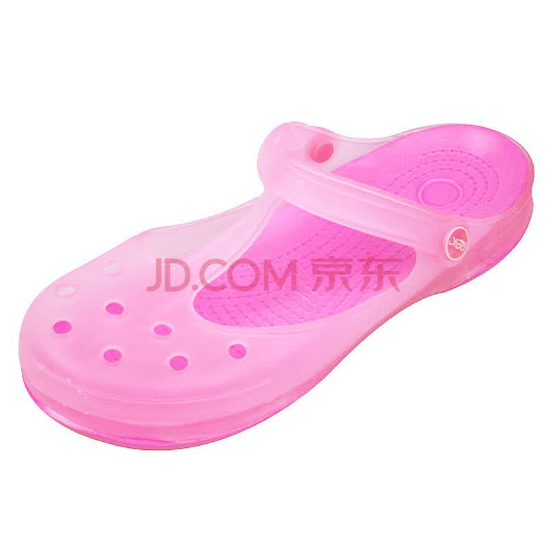 宏易 <em>女式</em>花园鞋 水晶糖果洞洞鞋 果冻<em>沙滩凉鞋</em>