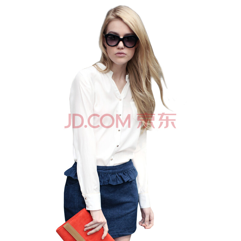 Desir.1366 2012秋季新款OL通勤女装衬衫复古
