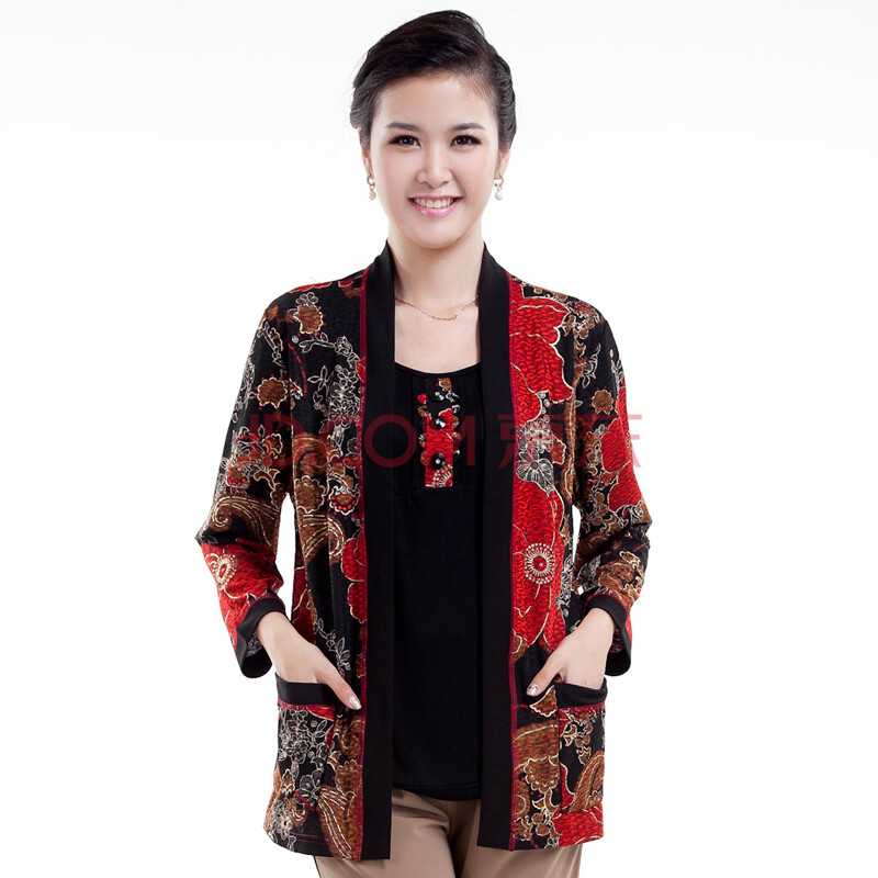 2012新品中老年女装春秋外套女士妈妈装秋