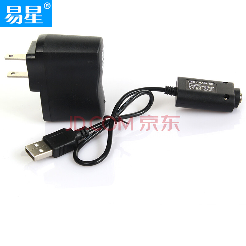 易星电子烟CE4适配器+USB线充图片
