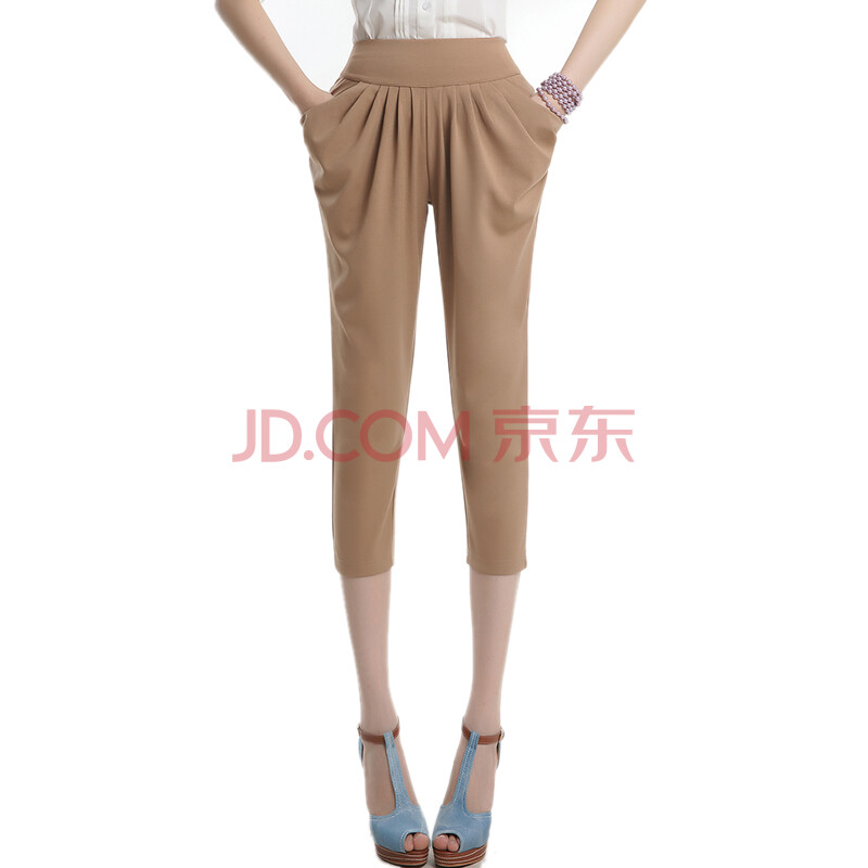 尚贵华2012夏季新款<em>女士</em>七分哈伦裤 <em>马裤</em> 休闲