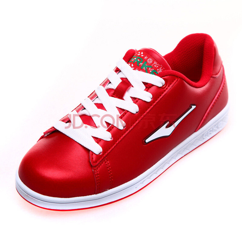 <em>鸿星尔克</em> ERKE <em>女板鞋</em>W 12143156 红色 36图