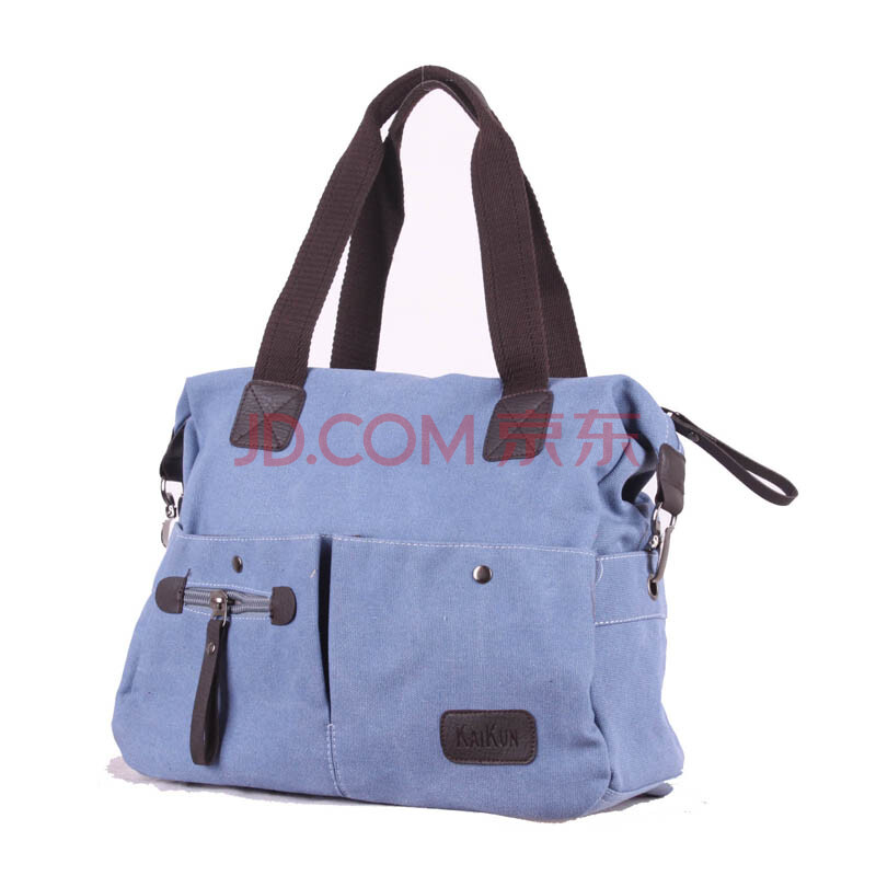 Aeroline柏誉帆布铆钉复古女士时尚单肩手提斜