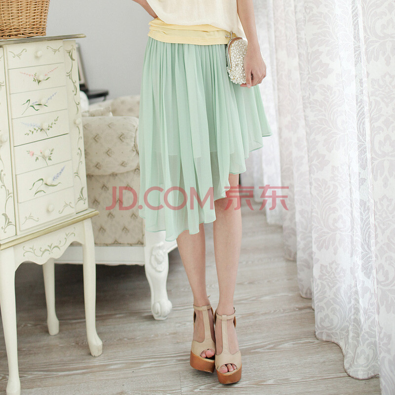 纹2012女装雪纺半身裙蕾丝裙打底<em>长裙子</em>真丝