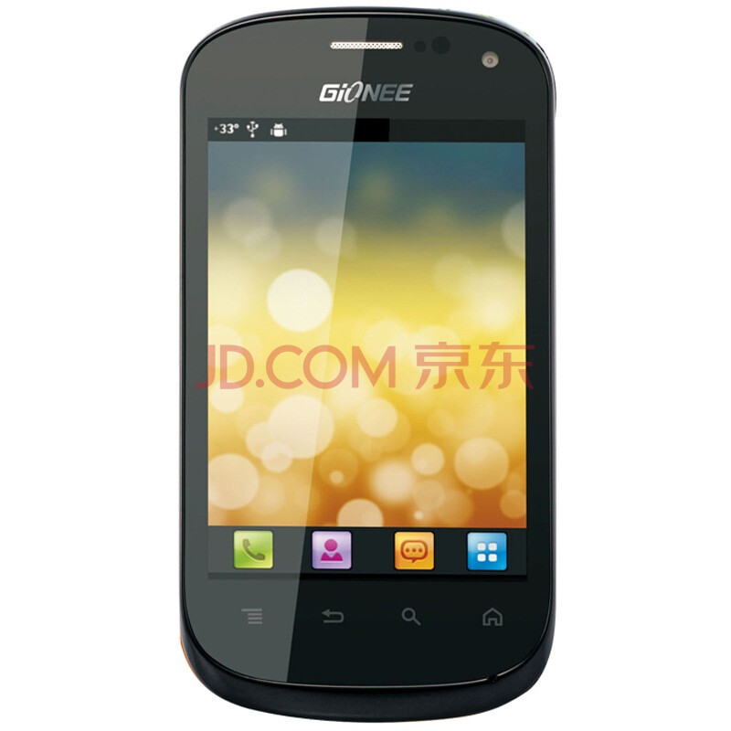 【金立GN105】金立 GN105 3G手机(星夜黑)W