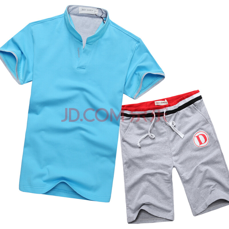 no1dara 超人气组合:男装爆款短袖T恤<em>搭配</em>休闲