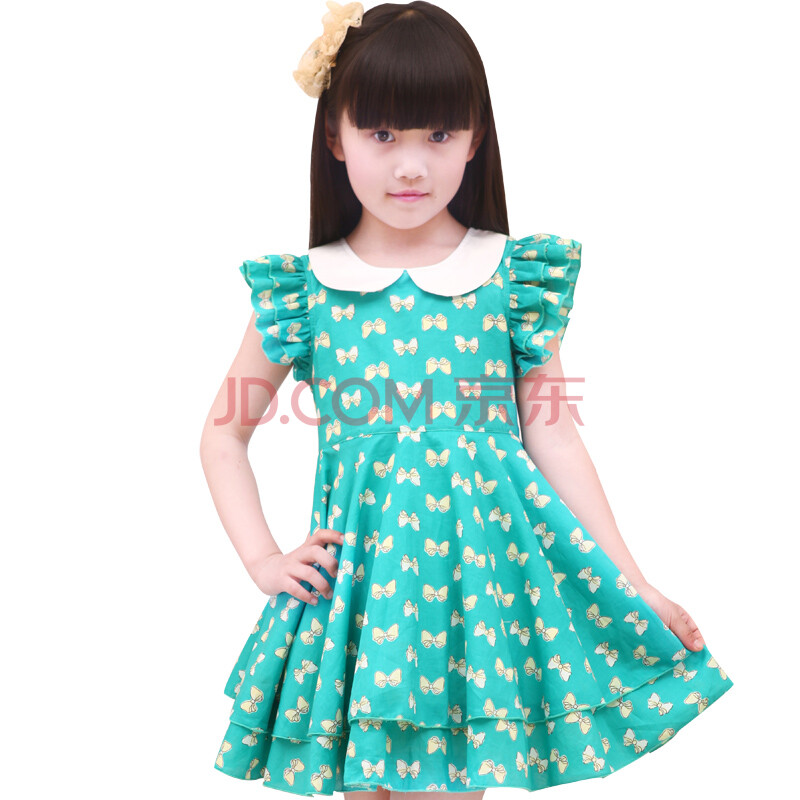 deesha笛莎女童装夏季新款连衣裙1214386