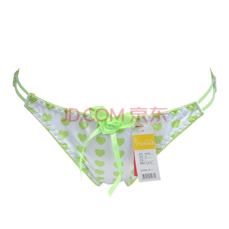 桑扶兰旗下HAPPBRA 玫瑰花朵 桃心<em>图案</em> <em>可爱</em>