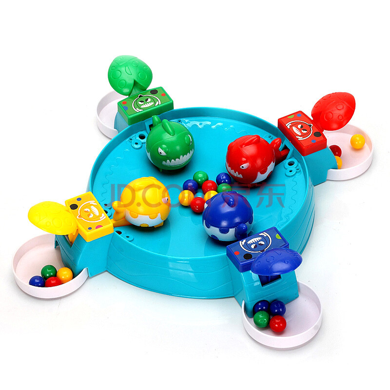爱亲亲 水虎鱼 戏珠 益智桌面玩具 亲子互动游戏