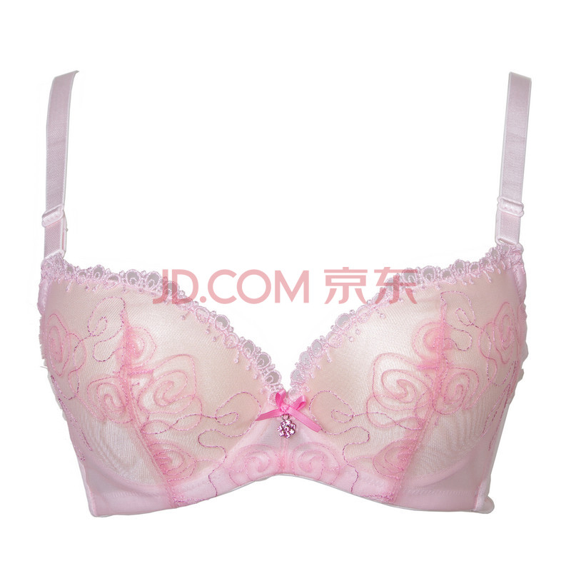 Siti诗婷 女士内衣聚拢定型中厚A杯<em>胸罩</em> <em>3/4</em>罩杯