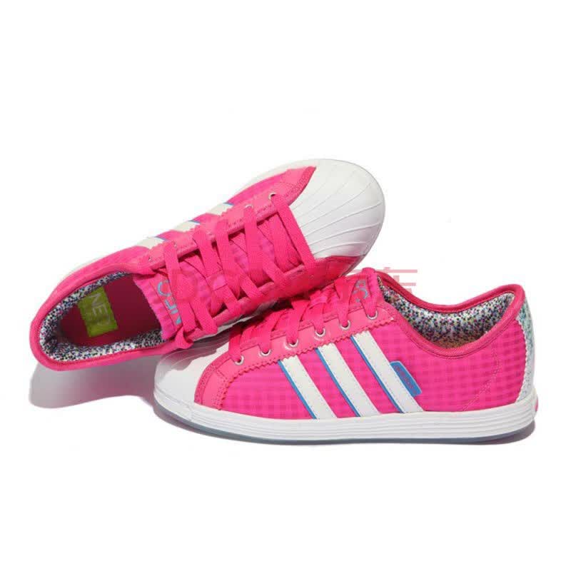 阿迪达斯adidas <em>Style女鞋</em>休闲鞋 G52035 粉色