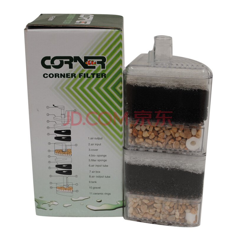 信友水妖精XY-2010壁角过滤器多层式水妖精图