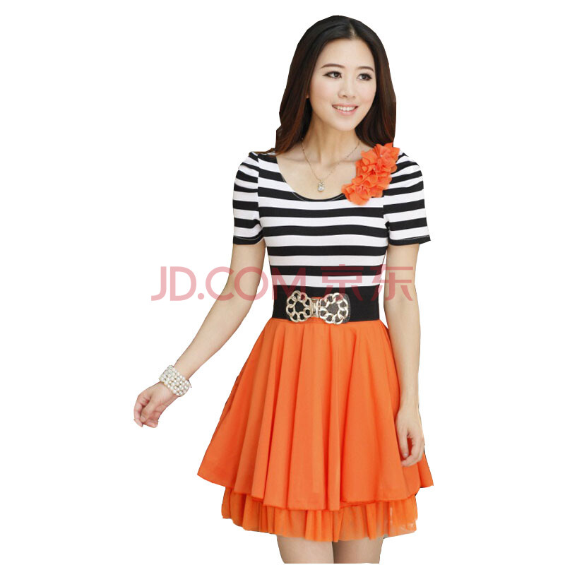 玫斯妮2012夏季新款时尚修身气质<em>淑女雪纺连</em>