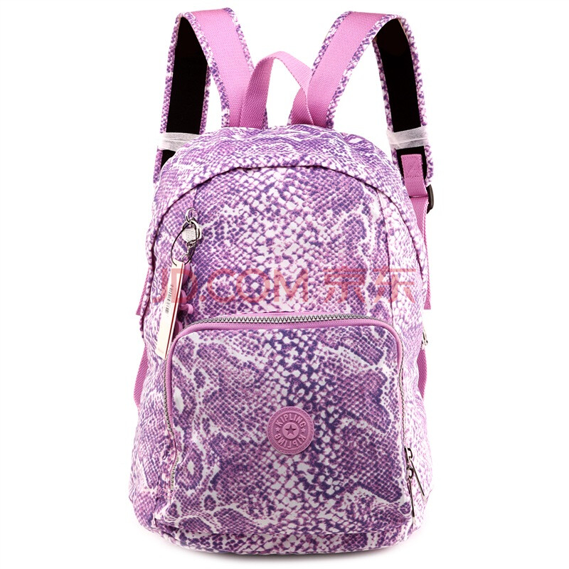 【吉普林<em>双肩包</em>】<em>Kipling</em> 吉普林<em>女士</em>粉色印花