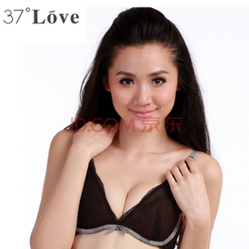 37度love内衣正品 <em>文胸</em>聚拢调整型薄纹<em>胸罩</em>女