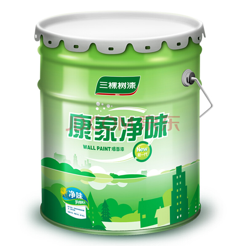 油漆 三棵树漆 涂料 墙面漆 乳胶漆 内墙漆 新一