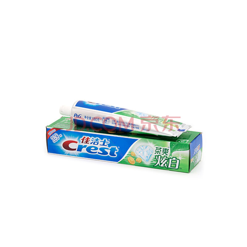 crestcrest佳洁士 茶爽炫白牙膏(柠檬茶香型)180g