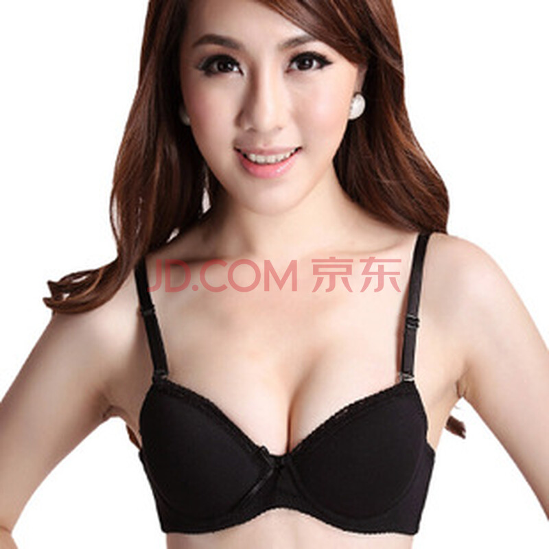 城市佳人夏季少女<em>文胸</em>小胸A杯聚拢可爱纯色胸