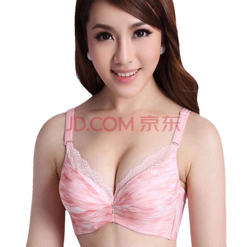 城市佳人夏季性感无痕内衣蕾丝<em>A杯</em>超聚拢调整