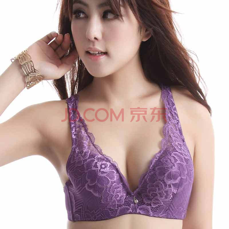 情系一身 低心位<em>柔软</em>舒适女士<em>文胸</em>3/4杯B杯精