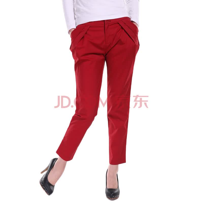 <em>逸阳女裤</em>2012春装热卖 显瘦哈伦<em>九分小直筒</em> E