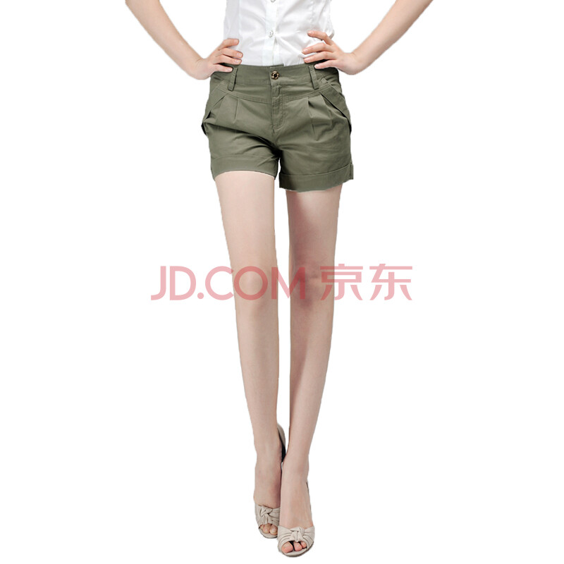 <em>逸阳女裤</em> 2012夏款 百搭微弹多色三分<em>短裤</em>热裤