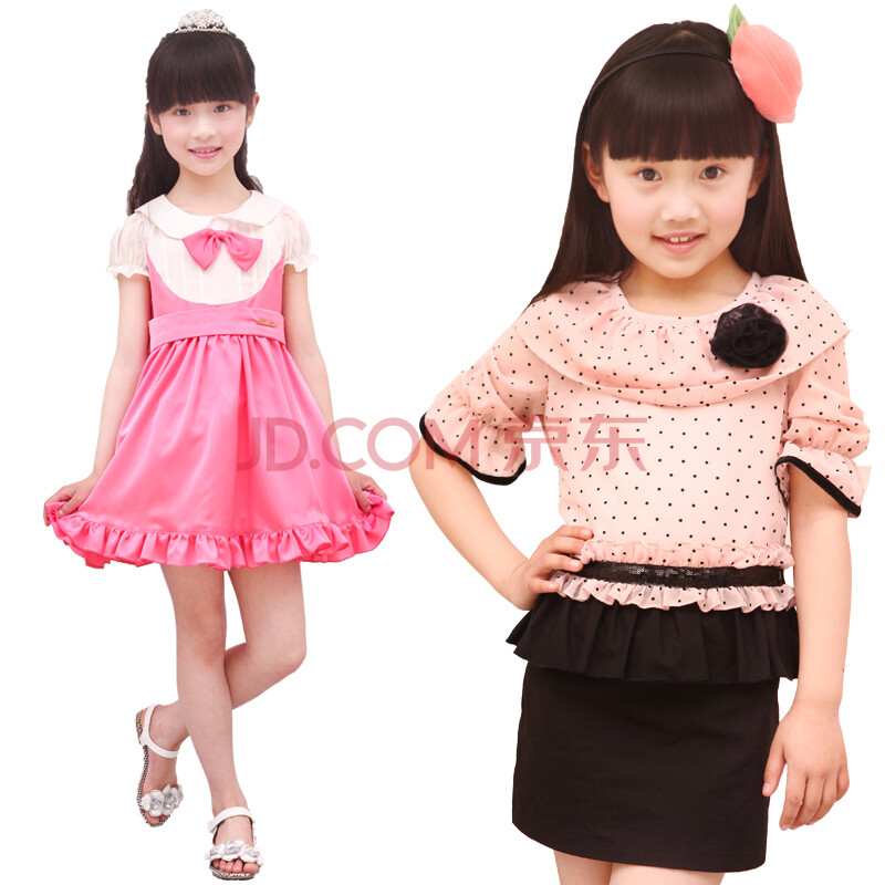 DEESHA<em>笛莎女</em>童装连衣裙2件超值组合12143