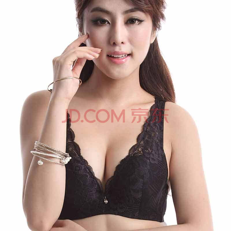 情系一身 低心位柔软<em>舒适</em>女士<em>文胸</em>3/4杯B杯精