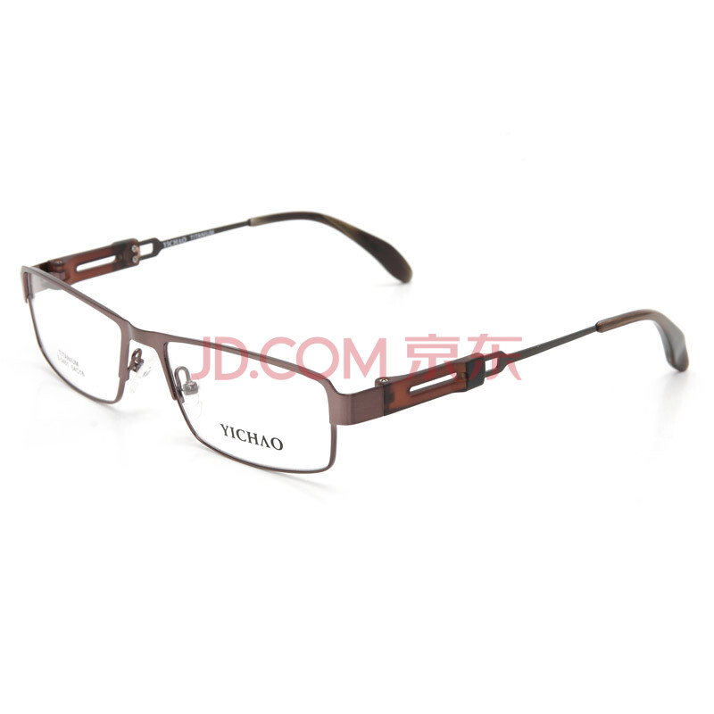 亿超全框眼镜架钛合金方形近视眼镜框男S-34