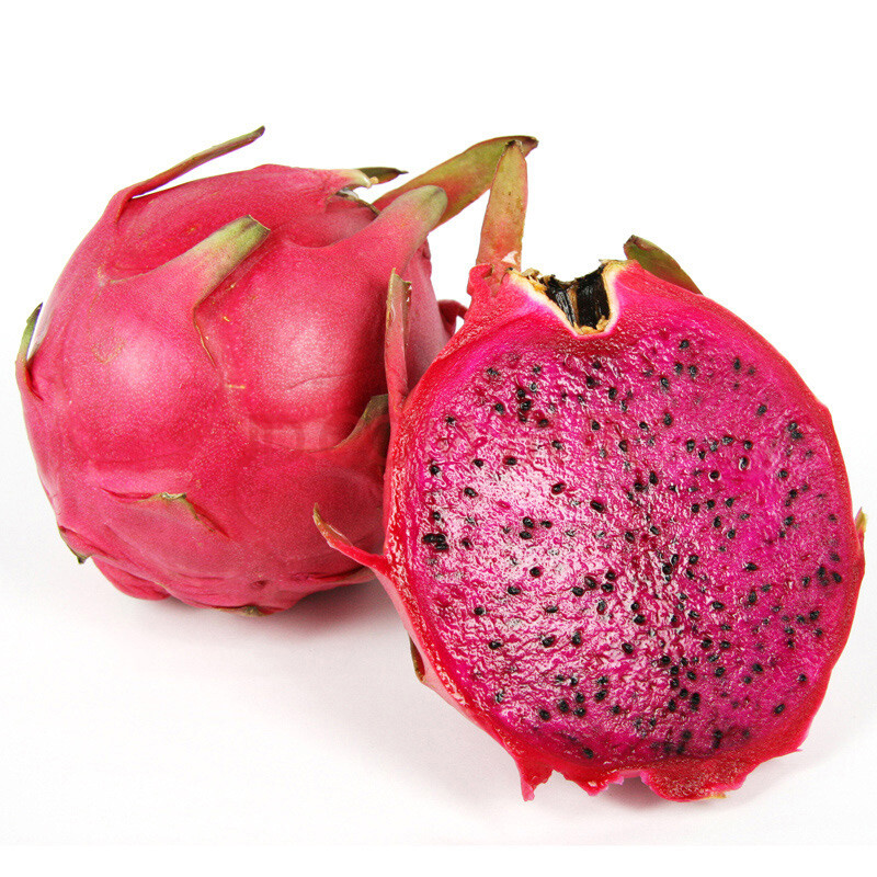 红心火龙果2个装+新鲜水果图片