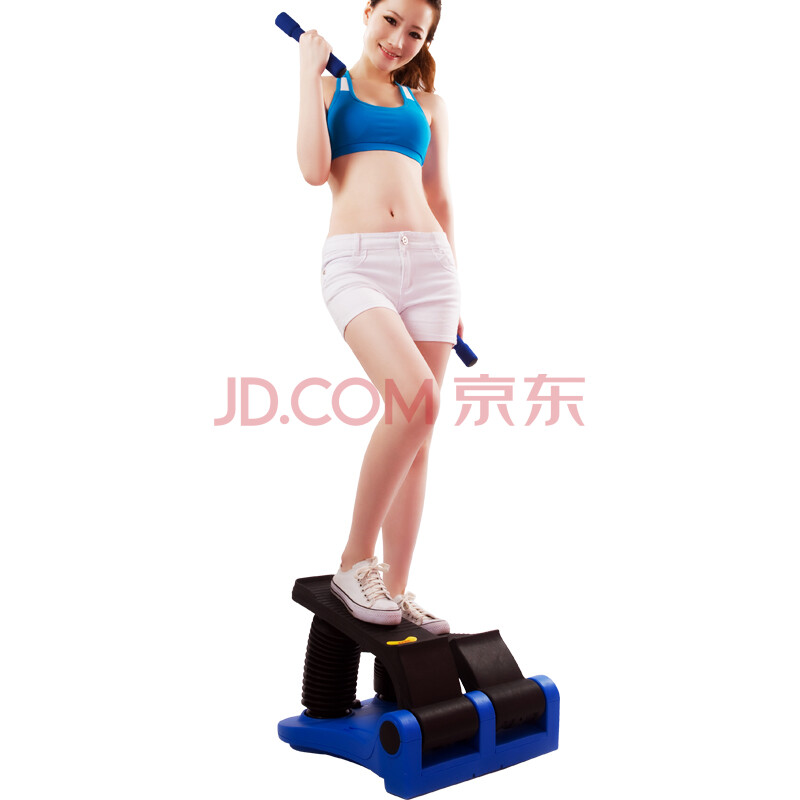 同策空气踏步机 脚踏机 气囊型 多档阻力可调节 减肥塑身 居家锻炼好帮手 蓝色图片