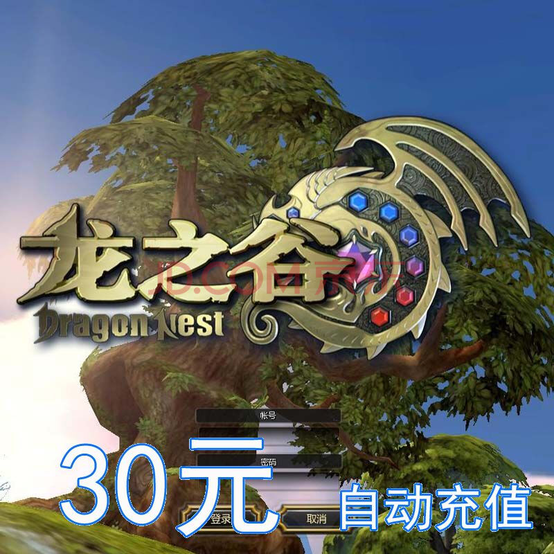 龙之谷 30元3000点券自动充值(盛大一卡通)图