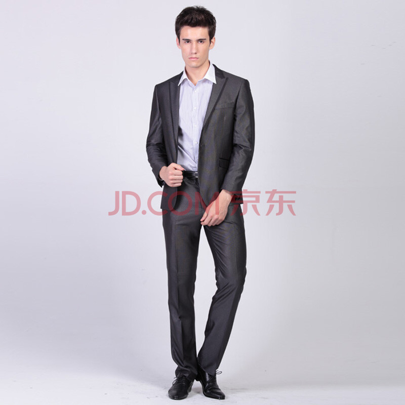 步森busen2012男士韩版修身时尚休闲套装西服