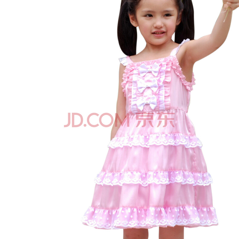 小风车童装 断码清仓 高贵<em>粉色</em>轻盈真丝锻<em>女童</em>