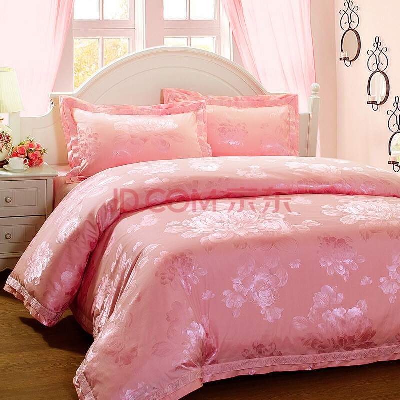 恒源祥家纺 床品四件套 四件套 1米8 床上用品