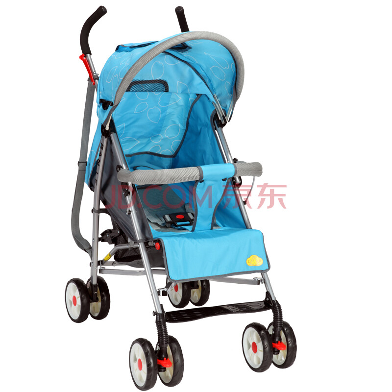 三乐 106可躺 推车 婴儿车多档调节 全棚 106蓝
